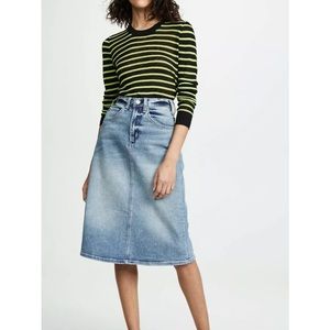 Mcguire I Got You Babe Knee Length Denm Skirt sz 26